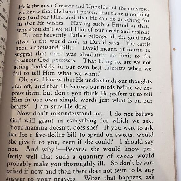 Old 1935 Vintage PB Uncle Arthurs Bedtime Stories Childrens Bible Moral Book - Picture 9 of 10